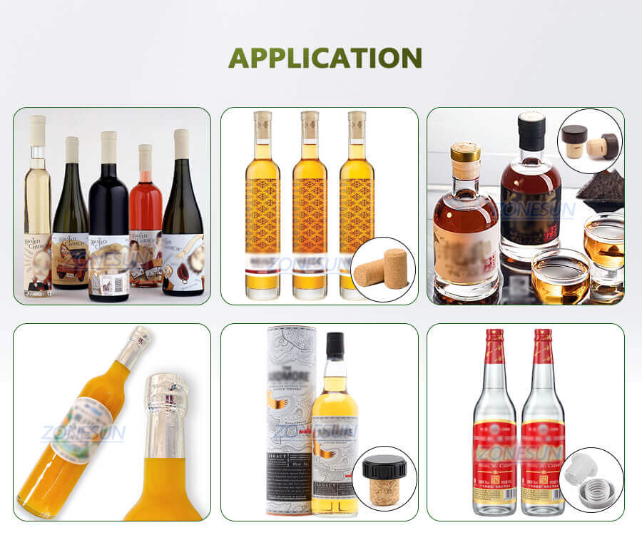 Wine Bottle Filling Capping Heat Shrinking Labeling Production Line-ZONESUN TECHNOLOGY LIMITED