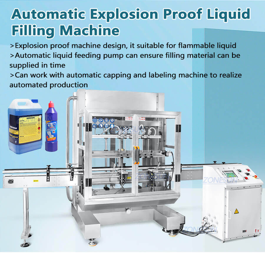 Gravity Liquid Filling Machine-ZONESUN TECHNOLOGY LIMITED
