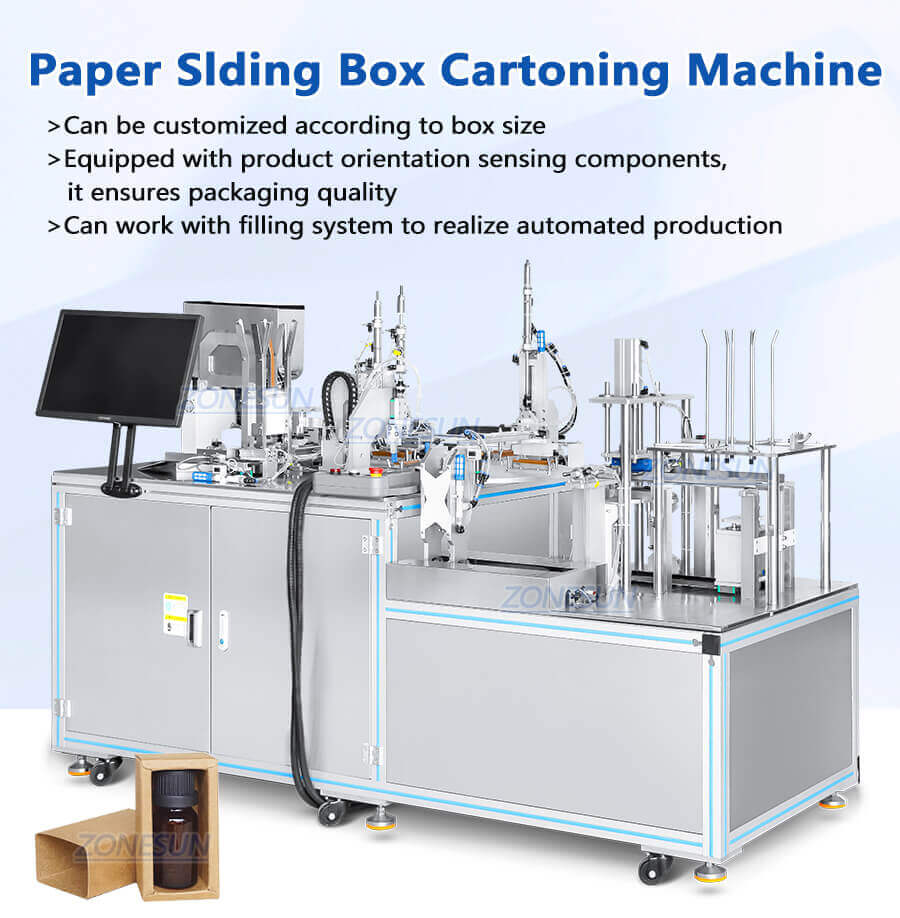 Horizontal Folding Cartoning Machine-ZONESUN TECHNOLOGY LIMITED