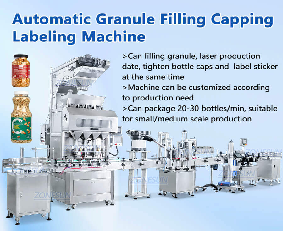 Granule Weighing Filling Line-ZONESUN TECHNOLOGY LIMITED