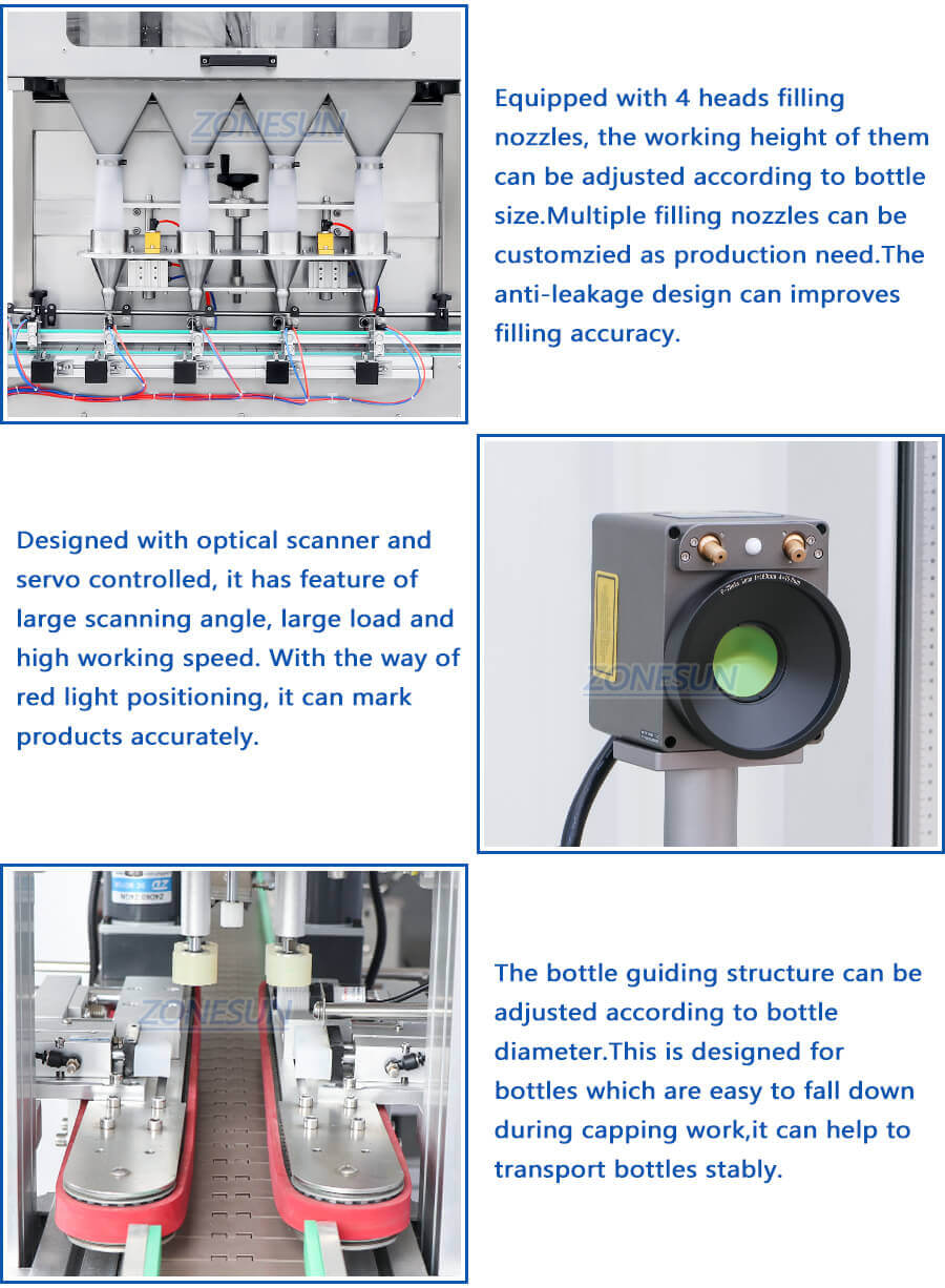 Granule Weighing Filling Line-ZONESUN TECHNOLOGY LIMITED