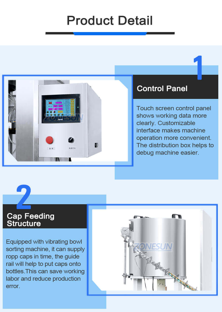 Automatic Ropp Capping Machine-ZONESUN TECHNOLOGY LIMITED