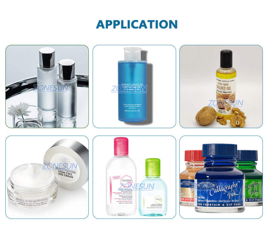 Rotary Paste Filling And Capping Machine-ZONESUN TECHNOLOGY LIMITED