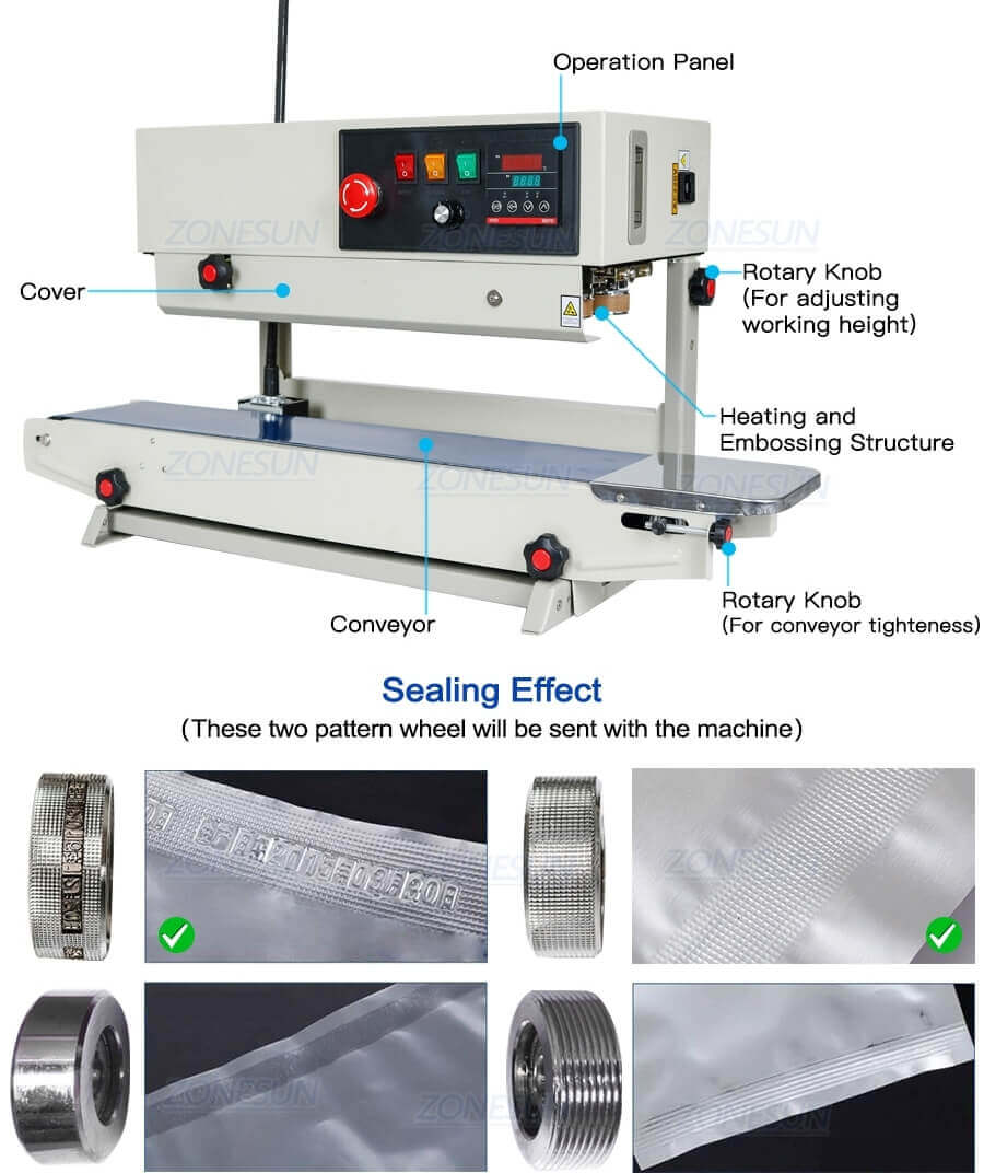Band Sealing Machine-ZONESUN TECHNOLOGY LIMITED