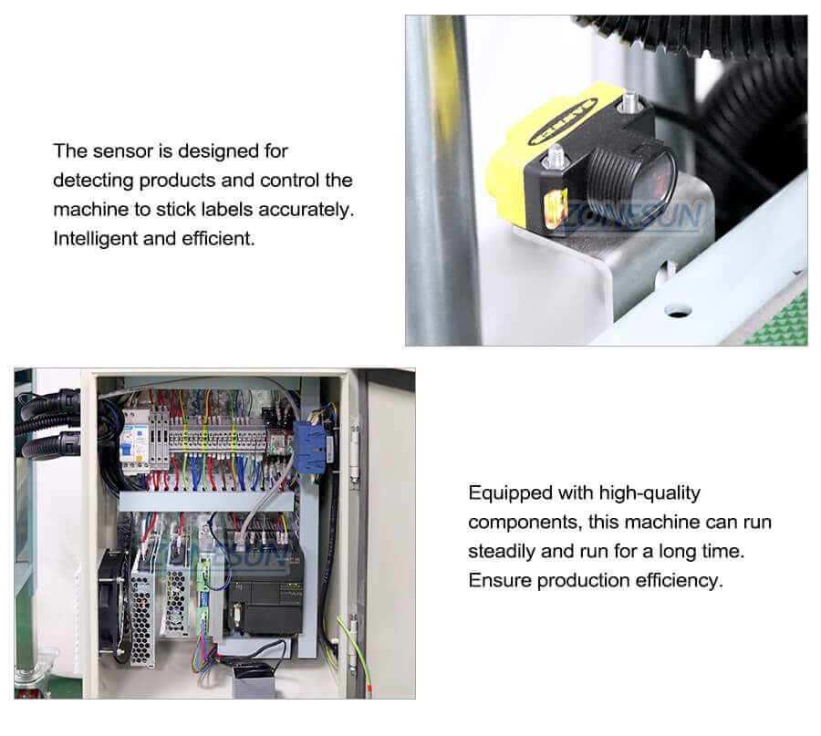 ZONESUN ZS-TB160P Automatic High Speed Flat Surface Labeling Machine