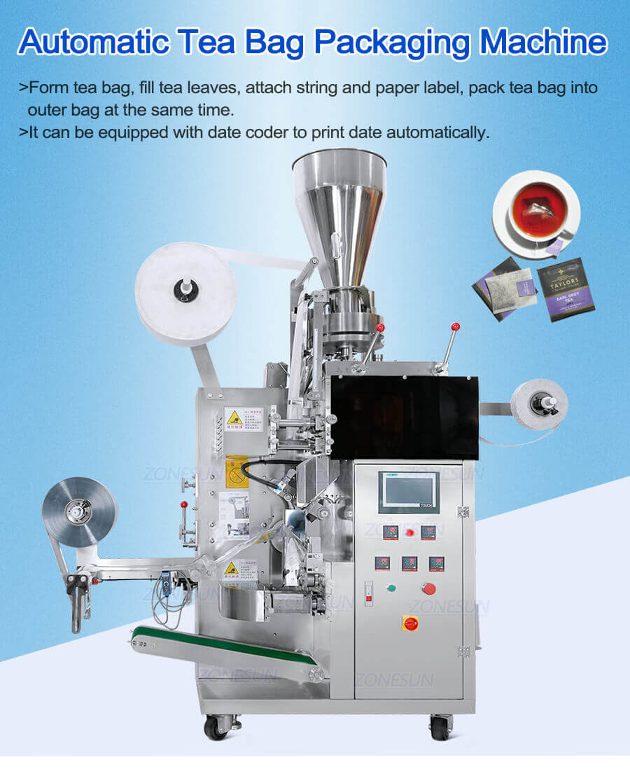 Tea Bag Filling And Sealing Machine-ZONESUN TECHNOLOGY LIMITED