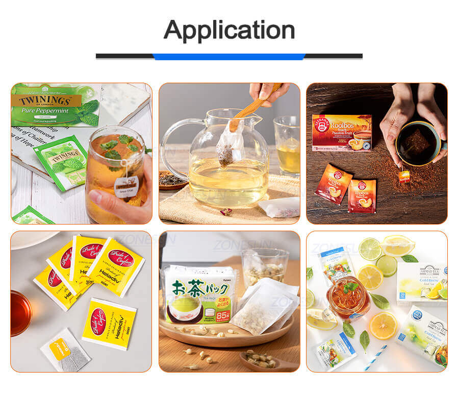 Tea Bag Filling And Sealing Machine-ZONESUN TECHNOLOGY LIMITED