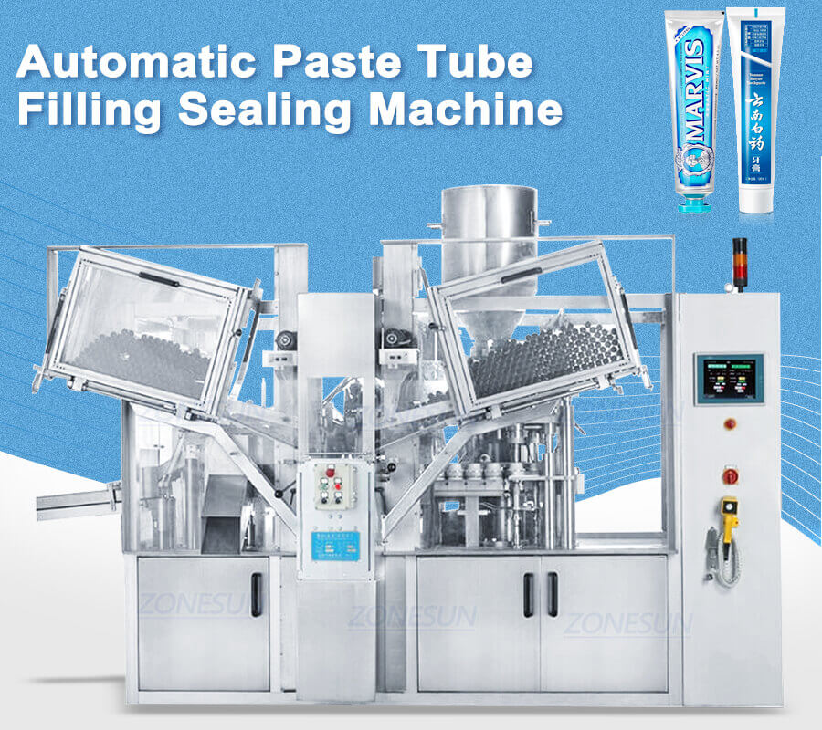 Soft Tube Filling And Sealing Machine-ZONESUN TECHNOLOGY LIMITED