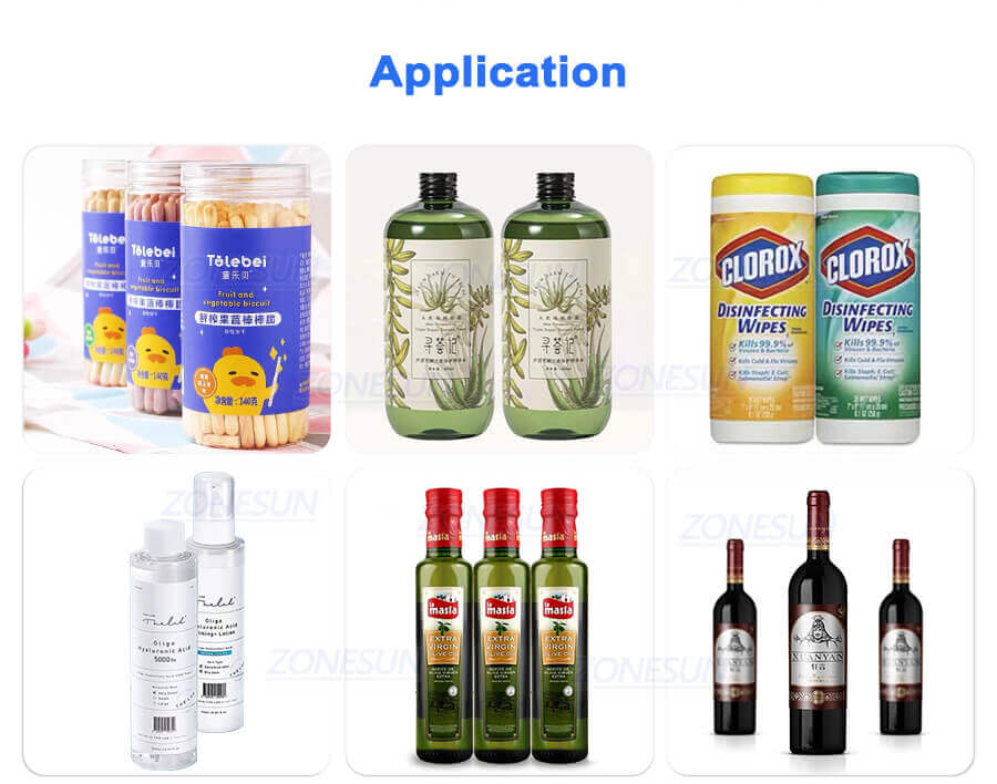 Semi Automatic Round Bottle Labeling Machine-ZONESUN TECHNOLOGY LIMITED