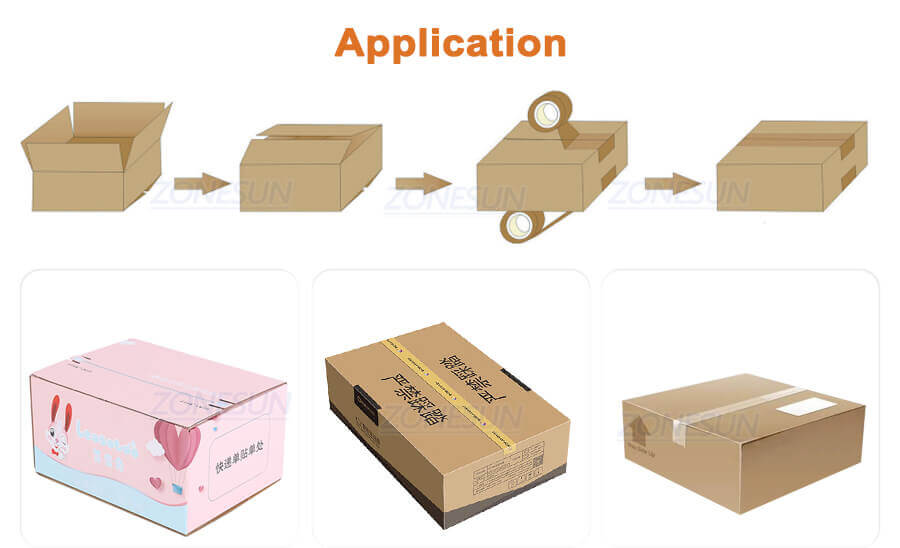 Carton Sealing Machine-ZONESUN TECHNOLOGY LIMITED