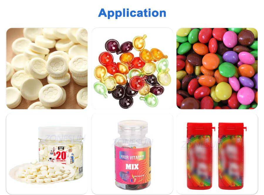 Bottles Counting Filling Machine-ZONESUN TECHNOLOGY LIMITED