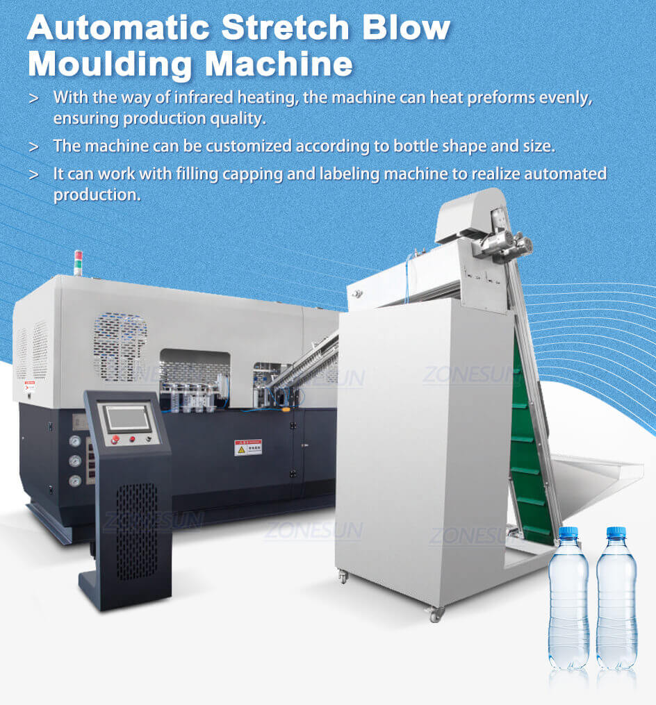 Automatic Bottle Blow Molding Machine-ZONESUN TECHNOLOGY LIMITED
