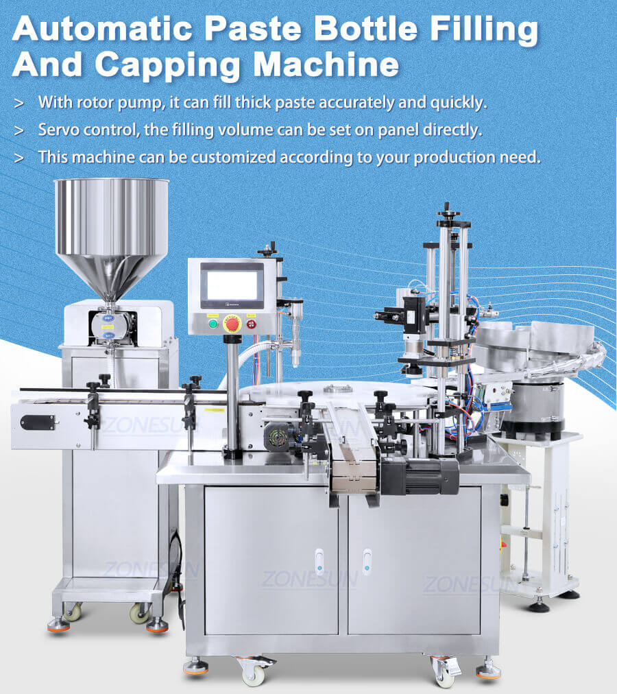 Facial Cream Filling And Capping Machine-ZONESUN TECHNOLOGY LIMITED