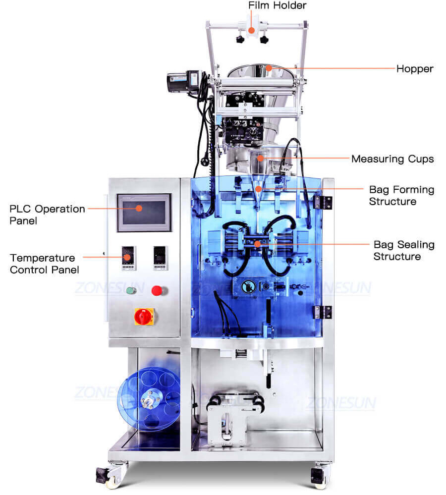 Tea Bag VFFS Packaging Machine-ZONESUN TECHNOLOGY LIMITED