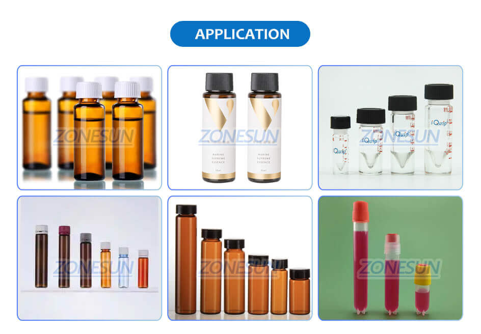 High Speed 16 Heads Filling Capping Machine-ZONESUN TECHNOLOGY LIMITED