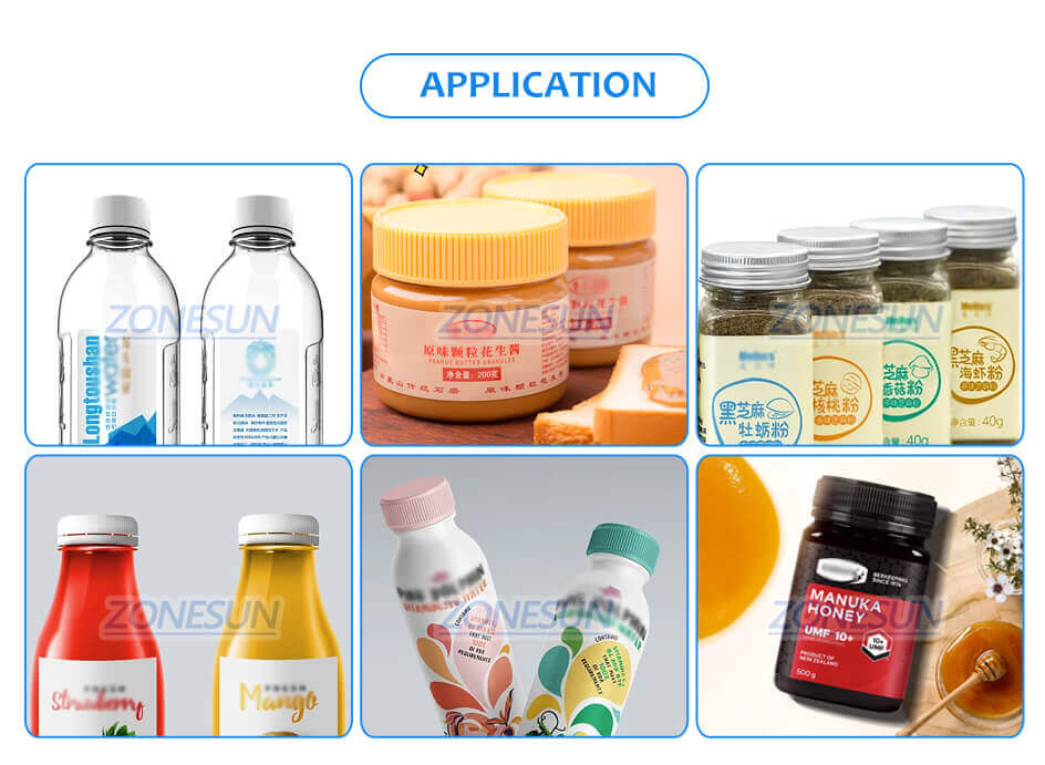 High Speed Bottles Capping Machine With Vibrator-ZONESUN TECHNOLOGY LIMITED