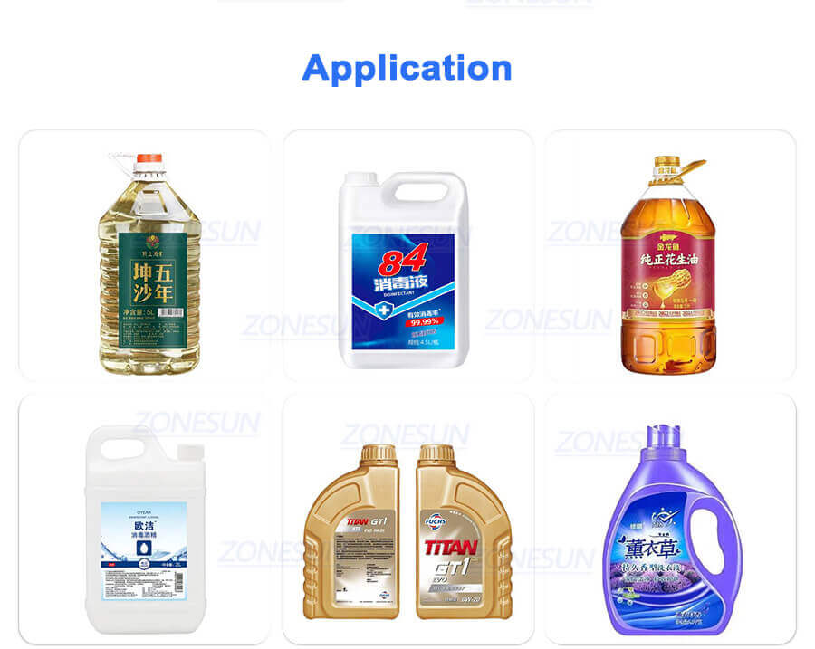 12 Heads Cosmetic Paste Filling Line-ZONESUN TECHNOLOGY LIMITED
