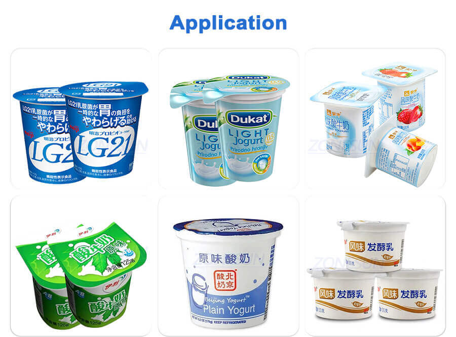 Monoblock Rotary Cup Filling And Sealing Machine-ZONESUN TECHNOLOGY LIMITED