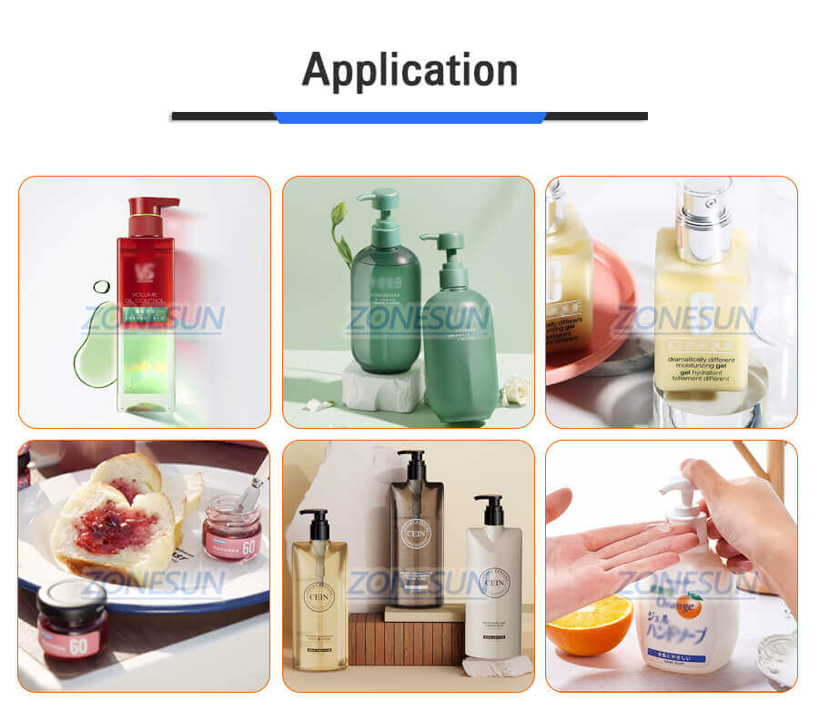 Double Head Cosmetic Paste Filling Machine-ZONESUN TECHNOLOGY LIMITED