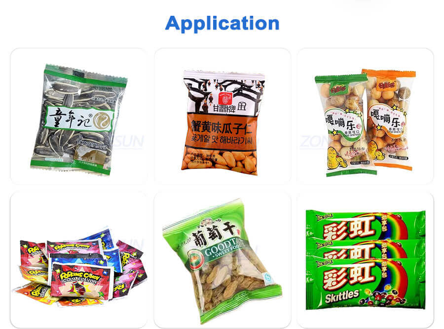 Granule Sachet VFFS Packaging Machine-ZONESUN TECHNOLOGY LIMITED