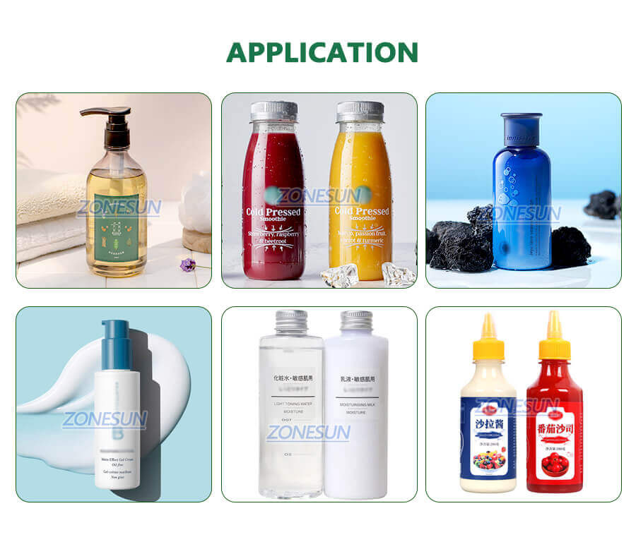 Servo Motor Cosmetic Bottle Capping Machine-ZONESUN TECHNOLOGY LIMITED