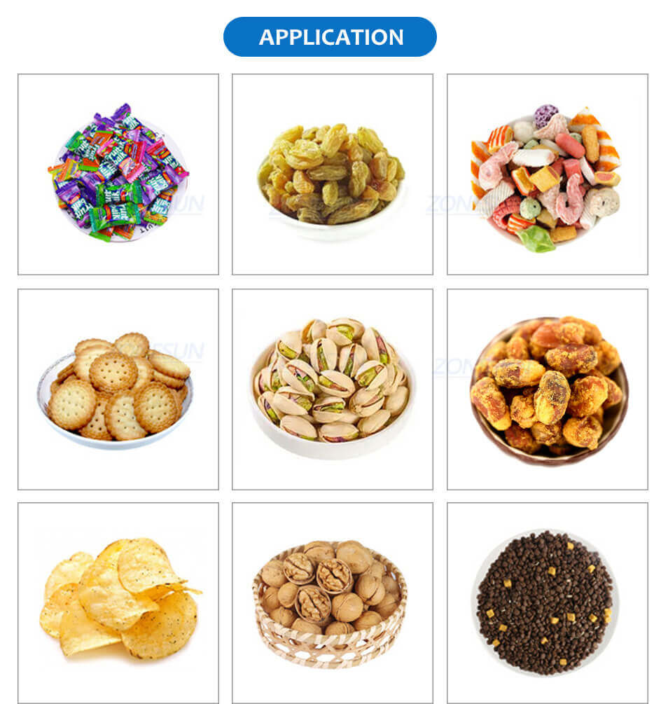 Full Automatic Granule Bag Packaging Machine-ZONESUN TECHNOLOGY LIMITED