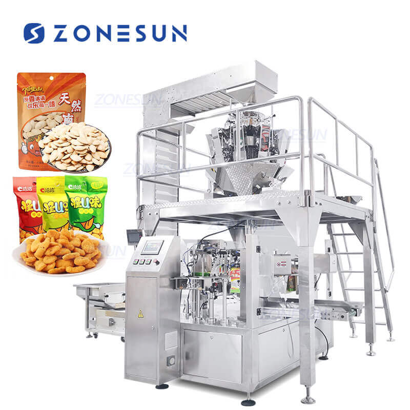 Full Automatic Granule Bag Packaging Machine - ZONESUN TECHNOLOGY LIMITED