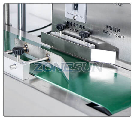 Sharp Mouth Bottle Cap Aluminium Foil Induction Sealing Machine-ZONESUN TECHNOLOGY LIMITED