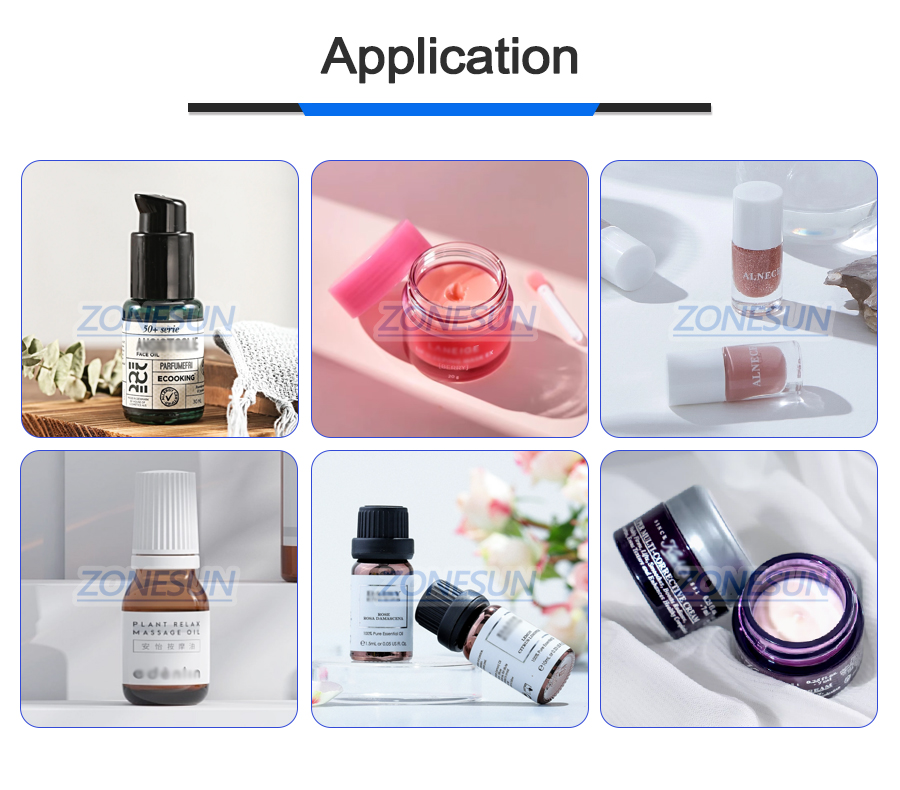 Nail Polish Filling Capping Machine-ZONESUN TECHNOLOGY LIMITED