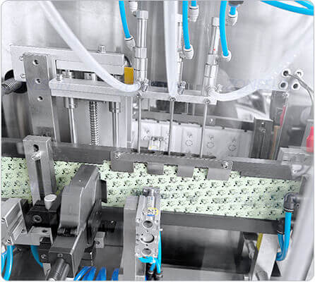 Cosmetic Snap Sachet Filling Sealing Machine-ZONESUN TECHNOLOGY LIMITED