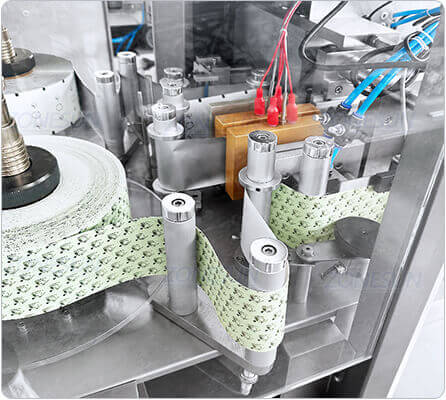 Cosmetic Snap Sachet Filling Sealing Machine-ZONESUN TECHNOLOGY LIMITED