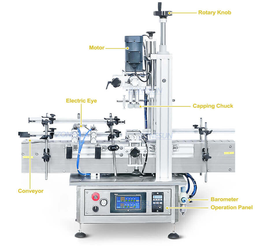 Desktop Cosmetic Paste Filling Production Line-ZONESUN TECHNOLOGY LIMITED