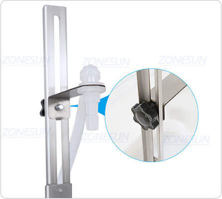 Semi Automatic Liquid Weighing Filling Machine-ZONESUN TECHNOLOGY LIMITED