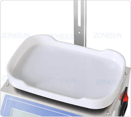 Semi Automatic Liquid Weighing Filling Machine-ZONESUN TECHNOLOGY LIMITED