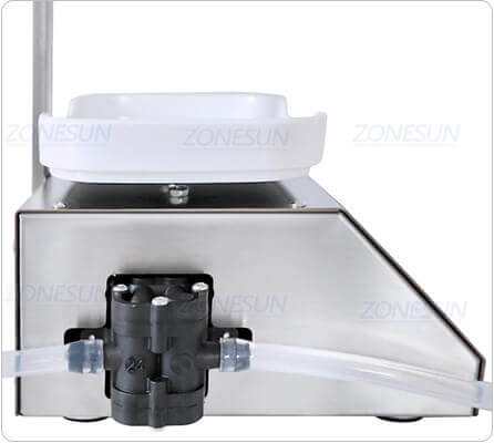 Semi Automatic Liquid Weighing Filling Machine-ZONESUN TECHNOLOGY LIMITED