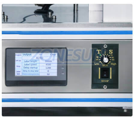 Cosmetic Flat Surface Labeling Machine-ZONESUN TECHNOLOGY LIMITED