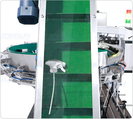 Trigger Pump Spray Caps Capping Machine-ZONESUN TECHNOLOGY LIMITED