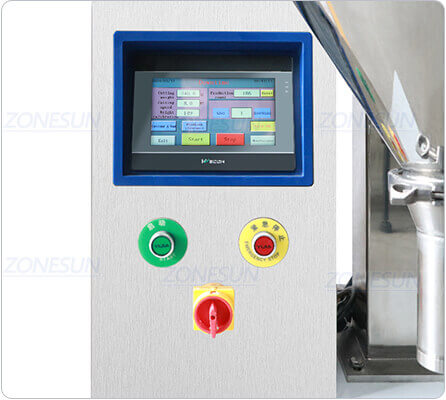 Desktop Cosmetic Powder Filling Machine-ZONESUN TECHNOLOGY LIMITED