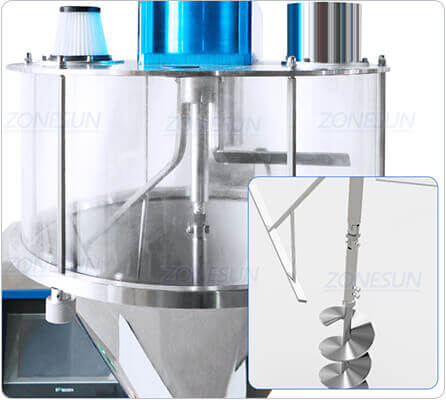 Desktop Cosmetic Powder Filling Machine-ZONESUN TECHNOLOGY LIMITED