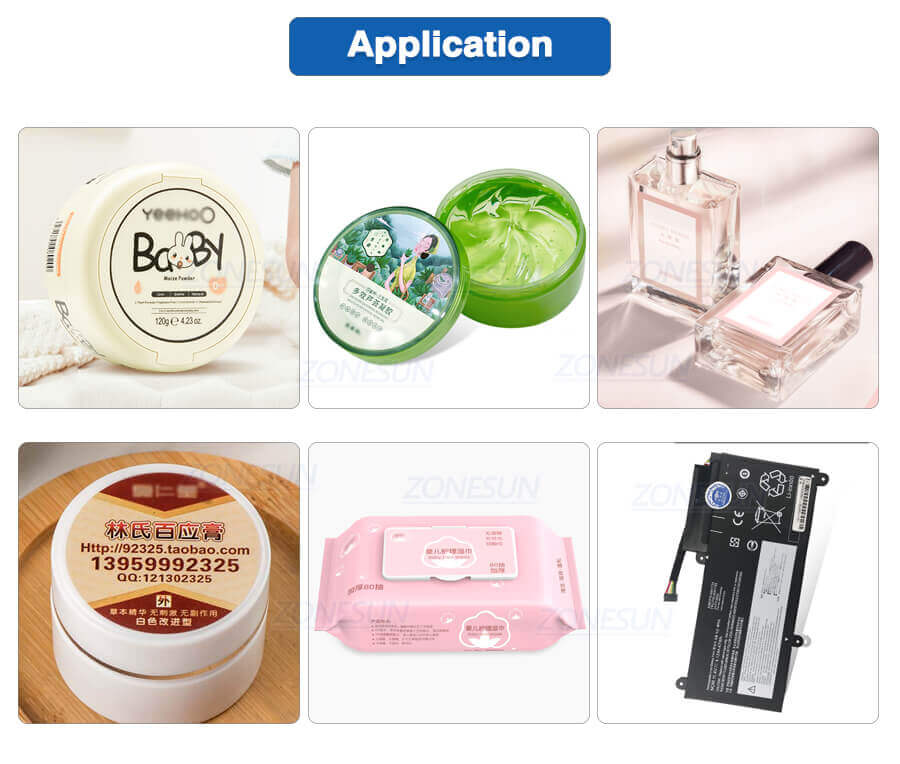 Cosmetic Flat Surface Labeling Machine-ZONESUN TECHNOLOGY LIMITED