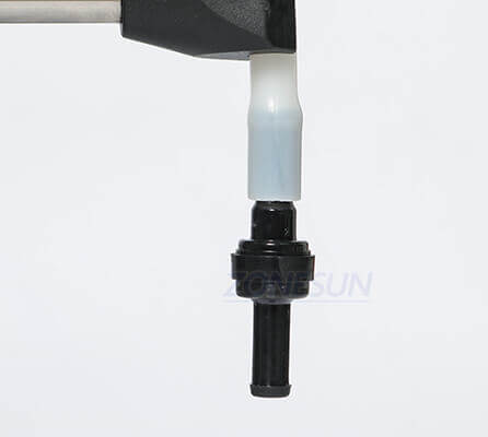 Semi Automatic Cosmetic Liquid Filling Machine-ZONESUN TECHNOLOGY LIMITED