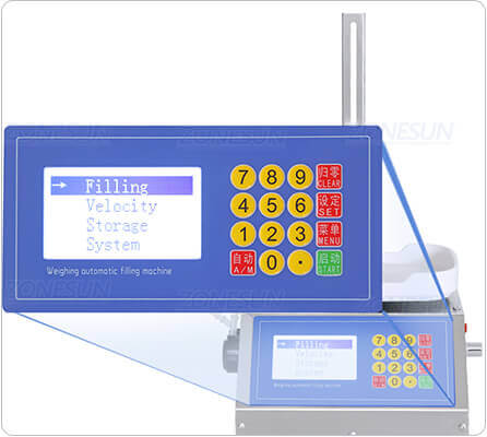 Cosmetic Liquid Weighing Filling Machine-ZONESUN TECHNOLOGY LIMITED