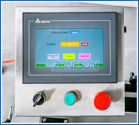 Automatic Jerry Can Cap Screw Capping Machine With Cap Feeder-ZONESUN TECHNOLOGY LIMITED