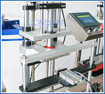 Automatic Jerry Can Cap Screw Capping Machine With Cap Feeder-ZONESUN TECHNOLOGY LIMITED