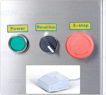 Double Heads Pneumatic Fililling Machine-ZONESUN TECHNOLOGY LIMITED