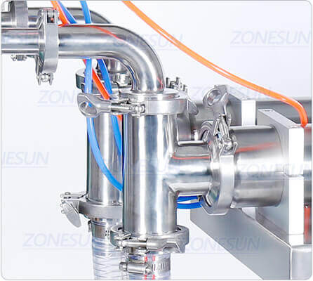 Double Heads Pneumatic Fililling Machine-ZONESUN TECHNOLOGY LIMITED