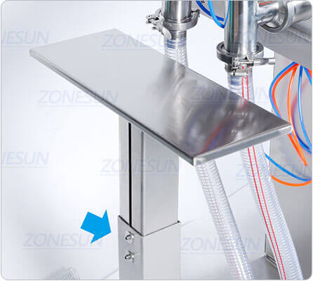 Double Heads Pneumatic Fililling Machine-ZONESUN TECHNOLOGY LIMITED