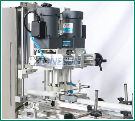 Automatic Bottle Stopper Pressing Cap Capping Machine-ZONESUN TECHNOLOGY LIMITED