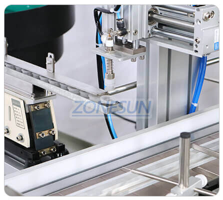 Automatic 10 Heads Air Refresher Liquid filling Production Line-ZONESUN TECHNOLOGY LIMITED