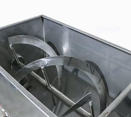 U Type Mixing Double Head Paste Filling Machines-ZONESUN TECHNOLOGY LIMITED